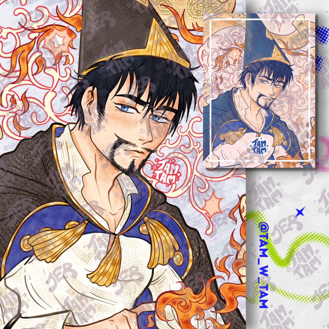 Posters holográficos de Witch Atelier