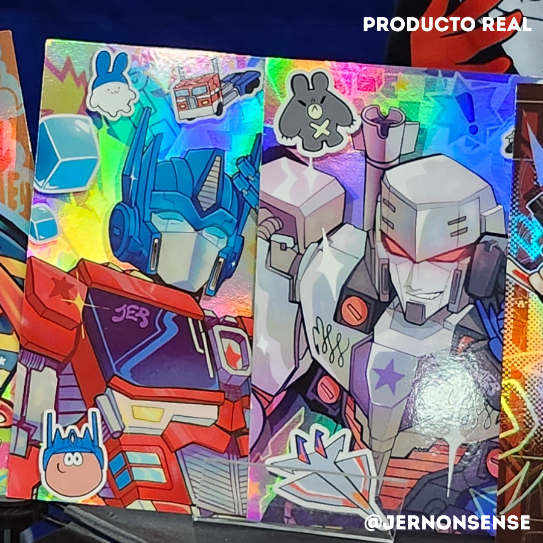 Posters holográficos de TF