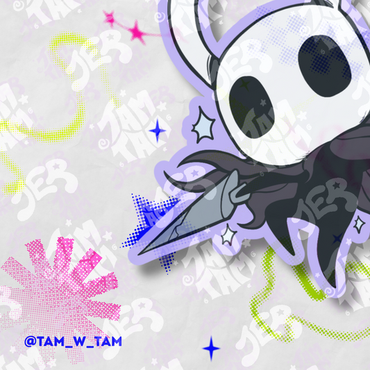 Stickers de vinil de 8cm de hollow el videojuego