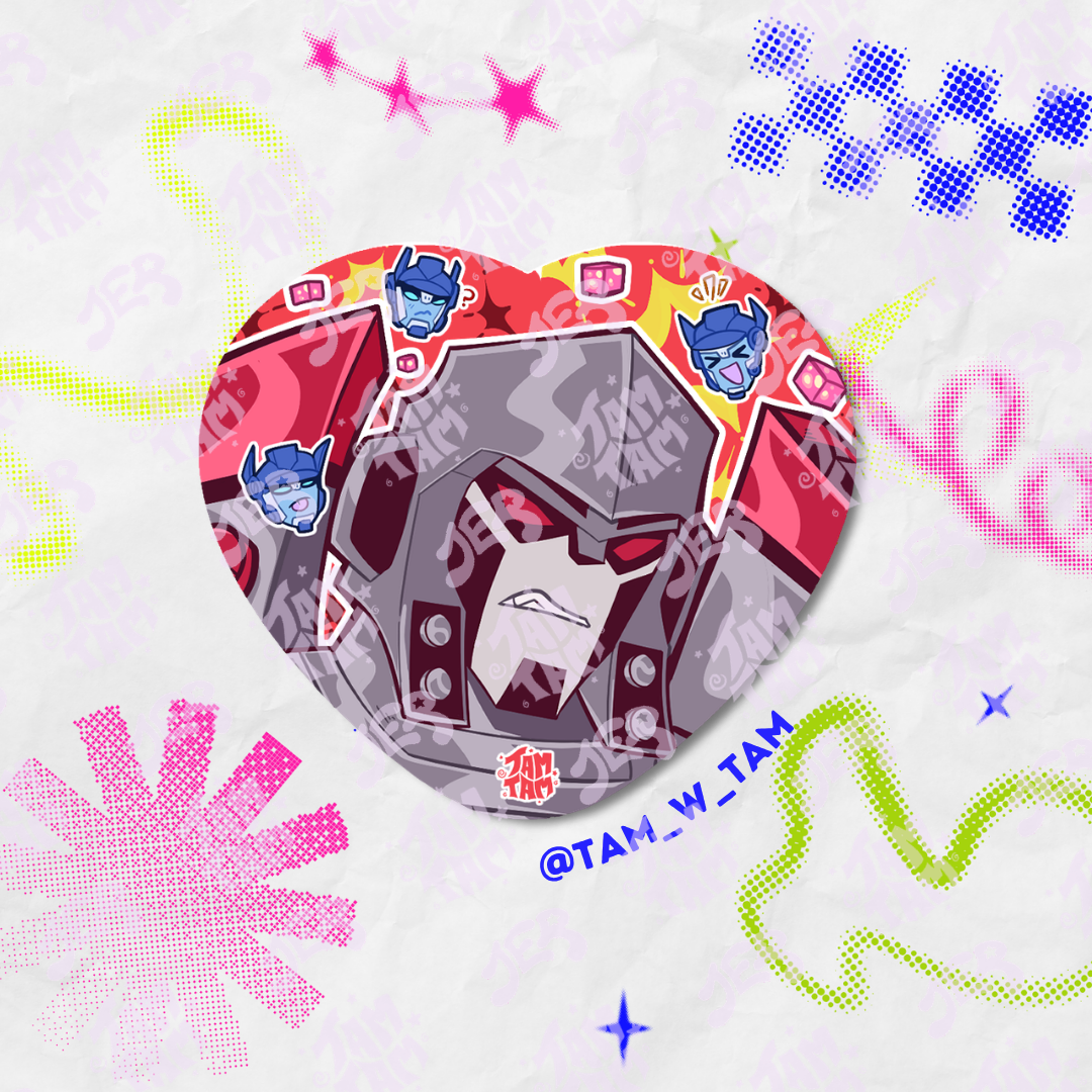 TF Heart Button