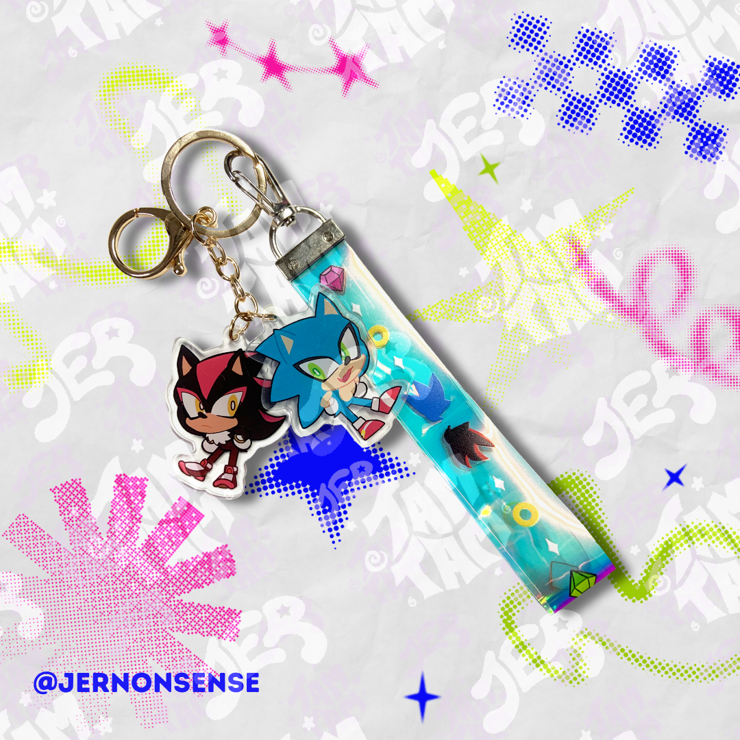 Lanyard del erizo y sus amigos