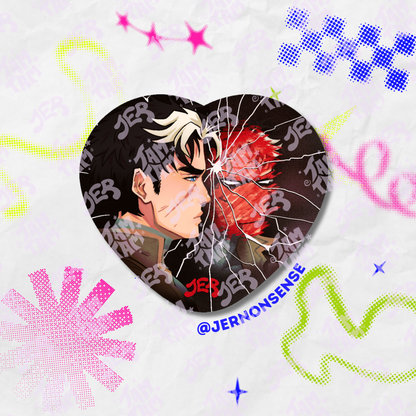 Comics Heart Button
