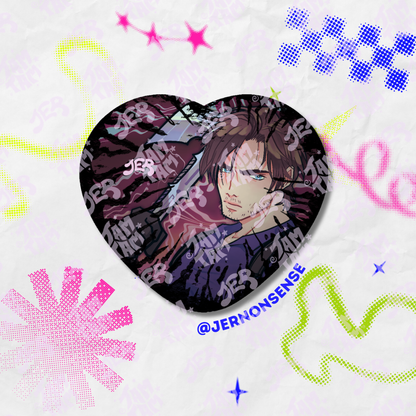 Leon K. Heart Button