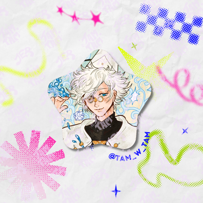 Atelier witch Star Button