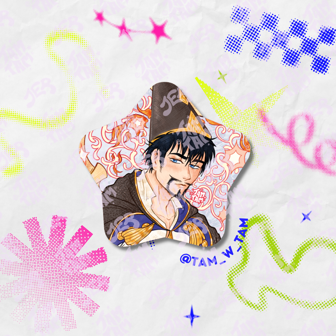 Atelier witch Star Button