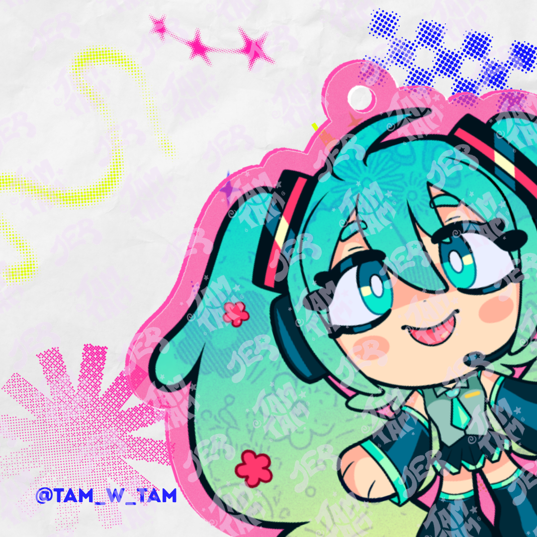 K-chain 6cm de Miku