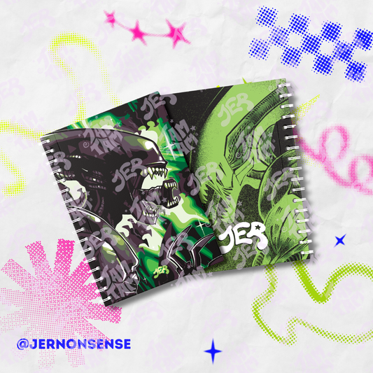 Libreta coleccionadora de stickers de Alien