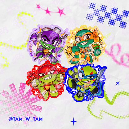 K-chain 6cm de las tortugas mutantes
