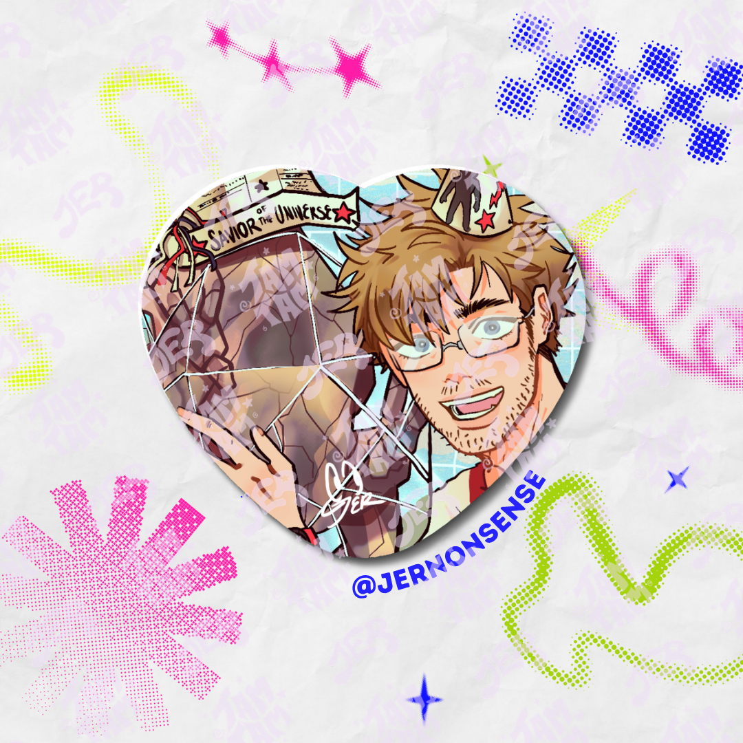 Project Mary Heart Button