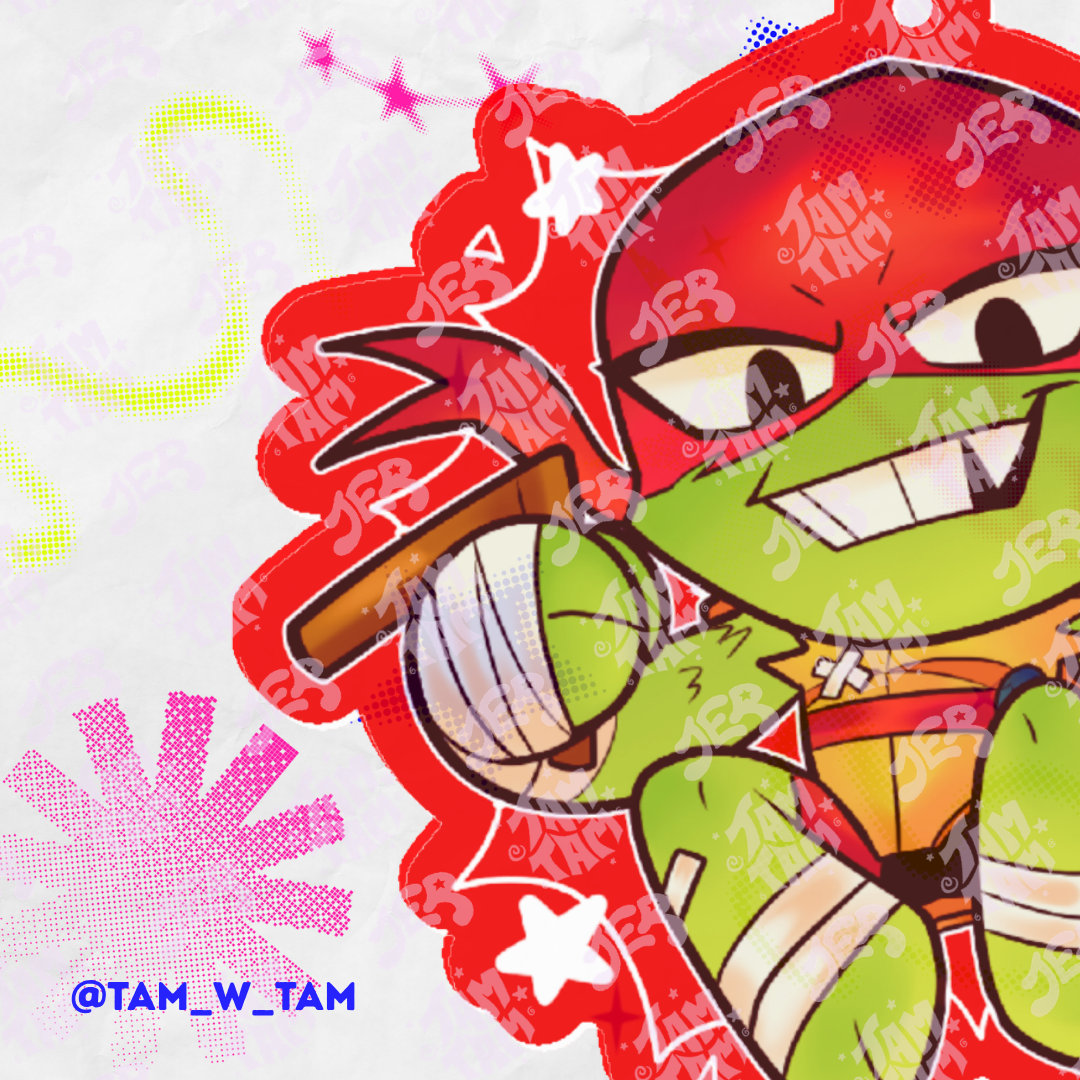 K-chain 6cm de las tortugas mutantes