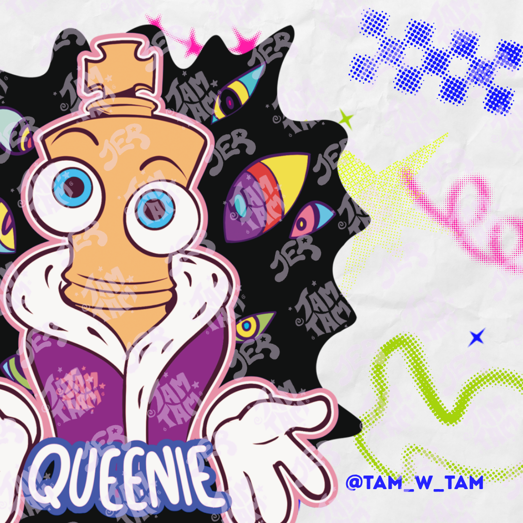 Stickers de vinil de 8cm de the amazing circus