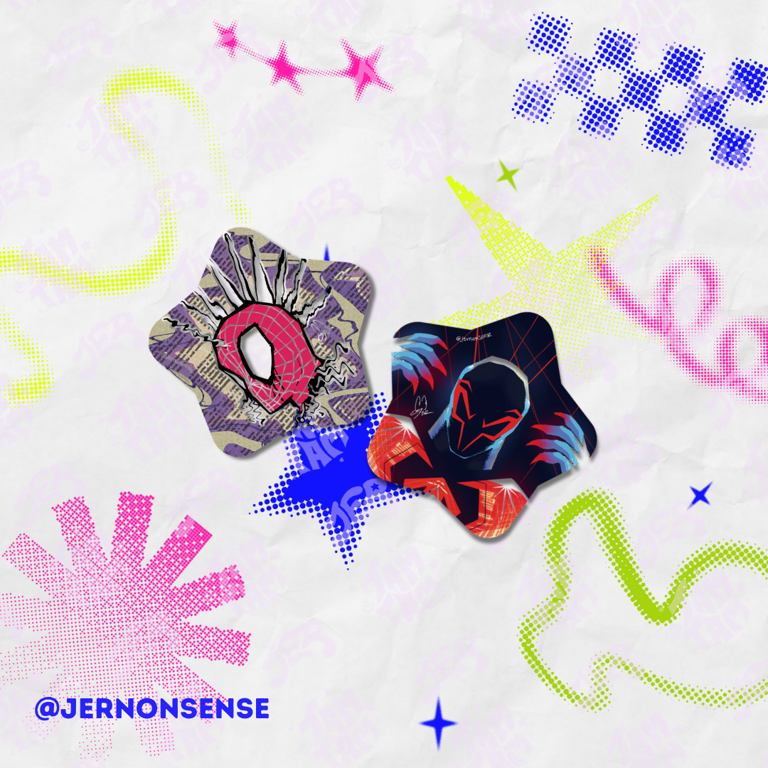 Spider Star Button