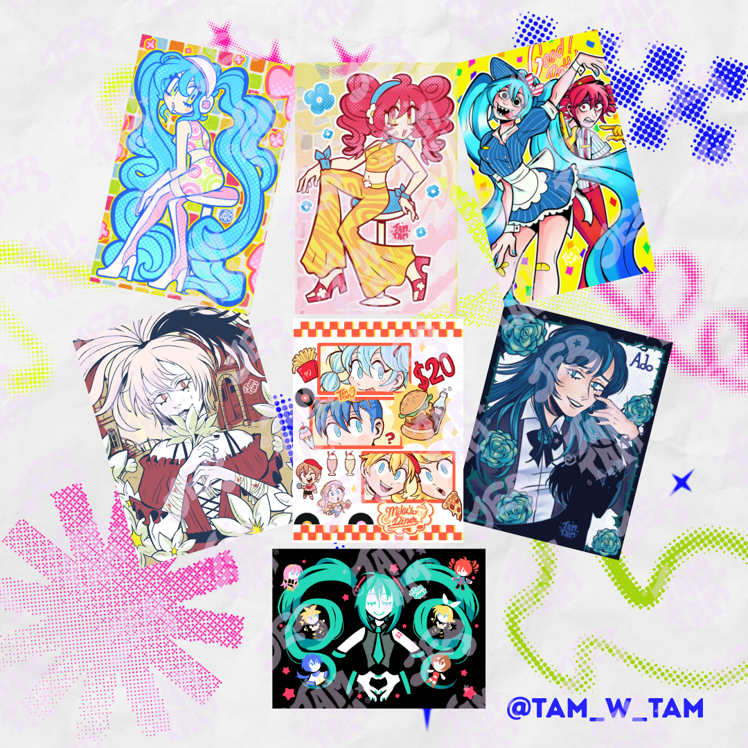 Posters de Miku & j-MUSIC