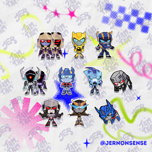 Charm de acrílico de TFS Robots