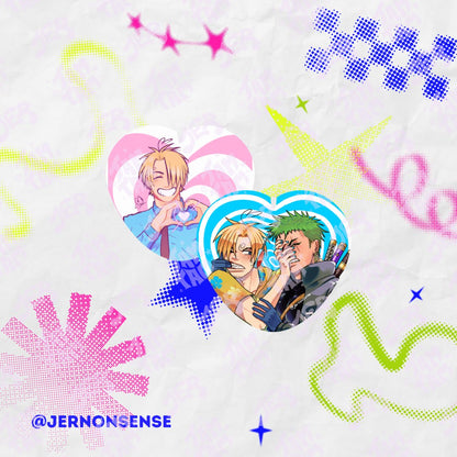 One pizz Heart Button